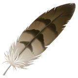 🪶 Feather Emoji on Apple macOS and iOS iPhones