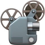 Film Projector Emoji on Apple macOS and iOS iPhones