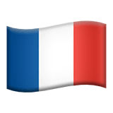 Drapeau de la France on Apple