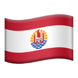 Flag: French Polynesia on Apple