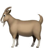 🐐 Goat Emoji on Apple macOS and iOS iPhones