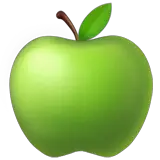 Green Apple on Apple