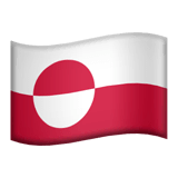 Flag: Greenland on Apple