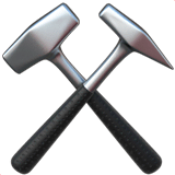 ⚒️ Hammer and Pick Emoji on Apple macOS and iOS iPhones