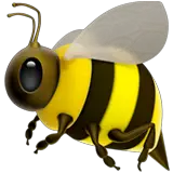 Honeybee Emoji on Apple macOS and iOS iPhones