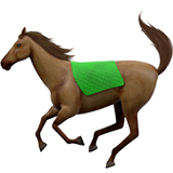 Лошадь Эмодзи на Apple macOS и iOS iPhone