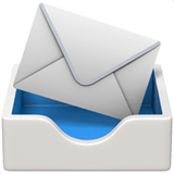 Incoming Envelope Emoji on Apple macOS and iOS iPhones