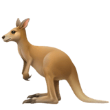 Kangaroo Emoji on Apple macOS and iOS iPhones