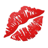 💋 Kiss Mark Emoji on Apple macOS and iOS iPhones