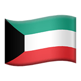 Flag: Kuwait on Apple