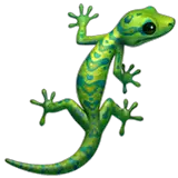 🦎 Lizard Emoji on Apple macOS and iOS iPhones