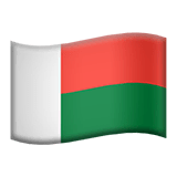 Flag: Madagascar on Apple