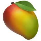 🥭 Mango Emoji on Apple macOS and iOS iPhones