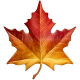 Maple Leaf Emoji on Apple macOS and iOS iPhones