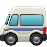 Мини-автобус Эмодзи на Apple macOS и iOS iPhone