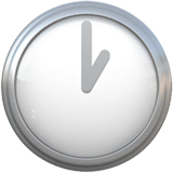 🕐 One O’clock Emoji on Apple macOS and iOS iPhones
