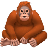 Orangután en Apple macOS y iOS iPhones