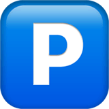 Znak Parkingu on Apple