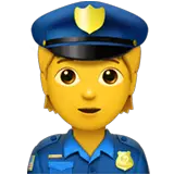 Police Officer on Apple