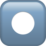 Символ записи Эмодзи на Apple macOS и iOS iPhone