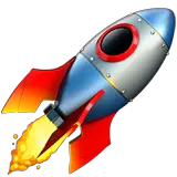 🚀 Rocket Emoji on Apple macOS and iOS iPhones