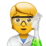 Scientist Emoji on Apple macOS and iOS iPhones