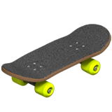 🛹 Скейтборд Эмодзи на Apple macOS и iOS iPhone