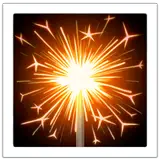 🎇 Fagulhas de fogo de artifício Emoji nos Apple macOS e iOS iPhones