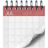Calendario de espiral en Apple macOS y iOS iPhones