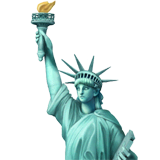 🗽 Statue de la Liberté Émoji sur Apple macOS et iOS iPhones