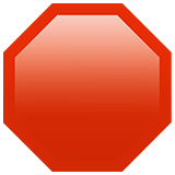 Stop Sign on Apple