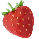 Strawberry Emoji on Apple macOS and iOS iPhones