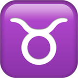 ♉ Segno Zodiacale Del Toro Emoji su Apple macOS e iOS iPhones