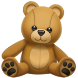 🧸 Teddy Bear Emoji on Apple macOS and iOS iPhones