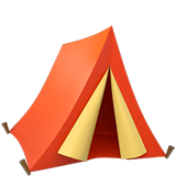 Палатка Эмодзи на Apple macOS и iOS iPhone
