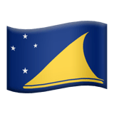 Flag: Tokelau Emoji on Apple macOS and iOS iPhones