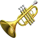 Trumpet Emoji on Apple macOS and iOS iPhones