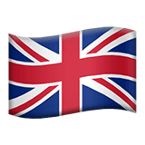 Flag: United Kingdom on Apple