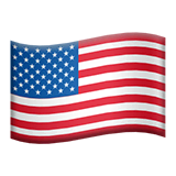 🇺🇲 Flagge der Amerikanischen Überseeinseln Emoji auf Apple macOS und iOS iPhones