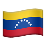 🇻🇪 Bandiera del Venezuela Emoji su Apple macOS e iOS iPhones
