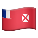 Flag: Wallis & Futuna Emoji on Apple macOS and iOS iPhones