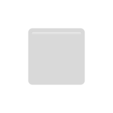 White Small Square Emoji on Apple macOS and iOS iPhones