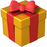 🎁 Wrapped Gift Emoji on Apple macOS and iOS iPhones