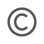Simbol Copyright on AU by KDDI
