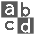 Símbolo de introdução de escrita – minúsculas on AU by KDDI