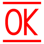 Ok符号 on AU by KDDI