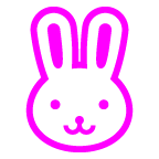 ウサギの顔 on AU by KDDI