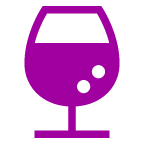 Bicchiere di vino on AU by KDDI