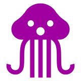 👾 Außerirdisches Monster Emoji auf Docomo