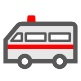 🚑 Ambulanza Emoji su Docomo